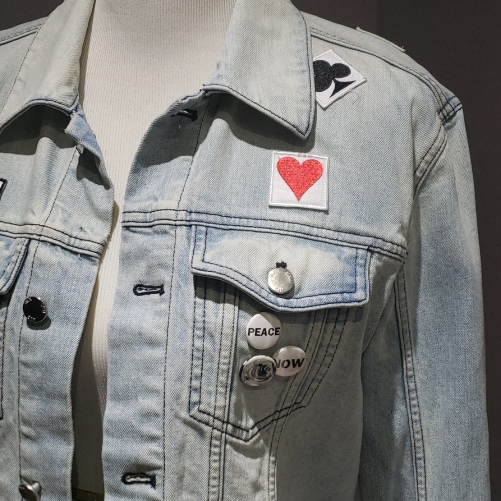 Blk Dnm Patch Demin Jacket - image 2